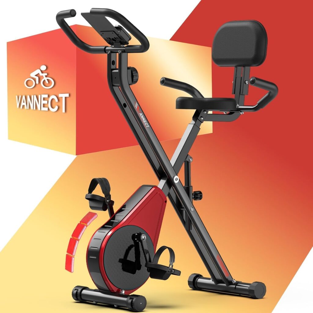VANNECT Hometrainer Fahrrad klappbar